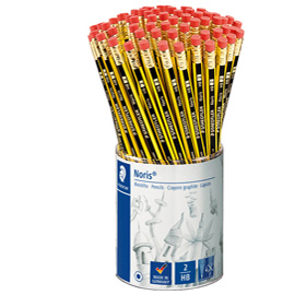 122kp72 barattolo 72 matite grafite noris staedtler