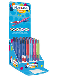 1985637 espositore da banco 36 pz. Inkjoy quatro fun colori assortiti newell