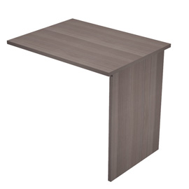 Allungo reversibile dx/sx per scrivanie easy - 80 x 60 cm - con fianchi pannello - frassino toscano - artexport