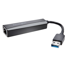 Adattatore da usb-a a ethernet - nero - kensington