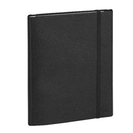 Agenda 16 mesi all-in-one 2026 - copertina exaweek - 15 x 21 cm - nero - quo vadis