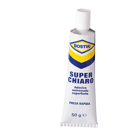 Adesivo bostik® superchiaro - universale - 50 gr - trasparente - bostik®
