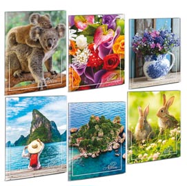 Album portafoto a busta saldato - assortiti - 23 x 30cm - contiene fino a 80 foto da 14x19cm - lebez