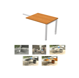 Allungo easy plus - dx/sx - 119x60x72,5 cm - grigio - artexport