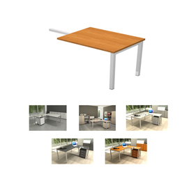 Allungo easy plus - dx/sx - 139x60x72,5 cm - bianco - artexport