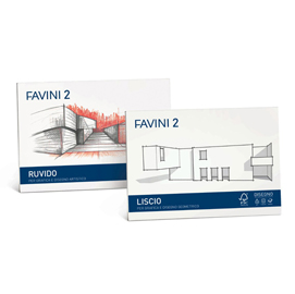Album favini 2 - 24x33cm - 110gr - 20 fogli - ruvido - favini
