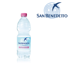 Acqua naturale - pet - bottiglia da 500 ml - san benedetto