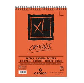 Album xl croquis - a3 - 90 gr - 120 fogli - canson