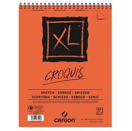 Album xl croquis - a5 - 60 fogli - 90gr - canson