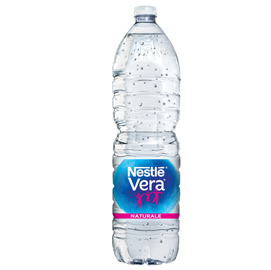 Acqua naturale - pet - bottiglia da 1,5 l - vera