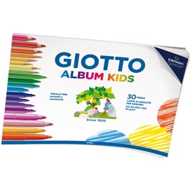 Album little kids 2+ - a3 - 90gr - 30 fogli - giotto