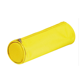 Astuccio tombolino basic con cerniera - 22x8Ø8cm - giallo - durable