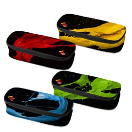 Astuccio ovale colorosa - 13x9x5cm - colori assortiti - ri.plast