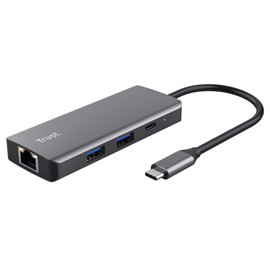 Adattatore multiporta usb-c 6-in-1 dalyx_trust