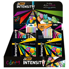 Assortimento matite intensity coloring - bic
