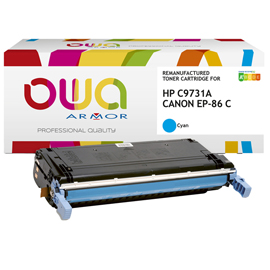 Armor - toner compatibile per hp c9731a - ciano - 12.000 pag