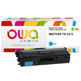 Armor - toner compatibile per brother tn-421c - ciano - 1.800 pag