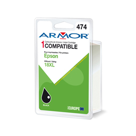 Armor - cartuccia per epson - nero - t181140  (xl) - 12ml