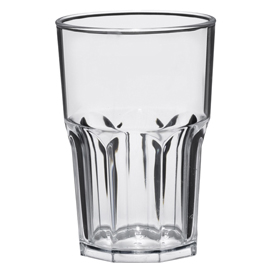 Bicchiere granity - 400 ml - san - trasparente - leone - conf. 5 pezzi