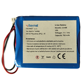Batteria ricaricabile per conta/verifica banconote ht1100 - iternet