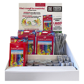 Bts special edition - assortimento scuola - faber-castell - expo da 120 pezzi