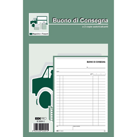 Blocco buoni di consegna - 50/50 fogli ricalcanti - 23 x 15cm - edipro