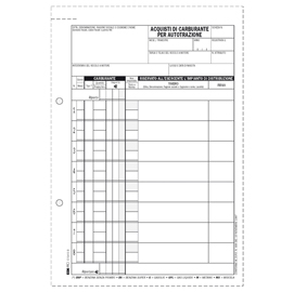 Blocco prelievo carburante - 23 x 14,8cm - 13 fogli - edipro