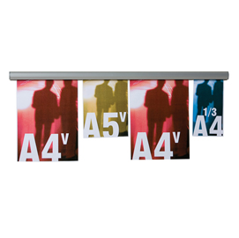 Barra appendi oplà - lunghezza 100 cm - studio t