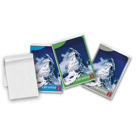 Blocco cervino - 5mm - a6 - 150 x 210mm - 50gr - 50 fogli - pigna