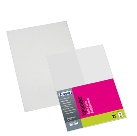 Buste a sacco upocket - pp - superior - 22x30 cm - liscio - favorit - conf. 25 pezzi