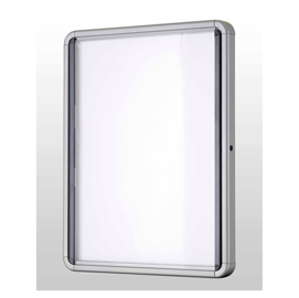 Bacheca per interni - fondo magnetico bianco - 6 fogli a4 - orizzontale - nobo