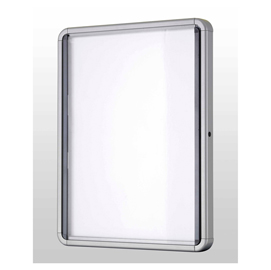 Bacheca per interni - fondo magnetico bianco - 9 fogli a4 - verticale - nobo