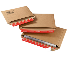 Busta in cartone cp 015 f flute - formato b4+ (400x285 mm) - altezza massima 50 mm - colompac®