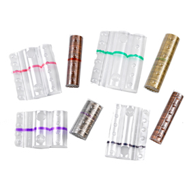 Blister portamonete - 2 cent - fascia grigia - iternet - sacchetto da 100 blister