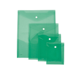 Busta con bottone - formato verticale - 18x25 cm - colori assortiti - lebez