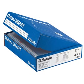 Buste forate oxford smart - office - liscio - 22x30 cm - trasparente - esselte - conf. 400 pezzi