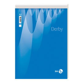 Blocco note derby - 5mm - 80 x 120mm - 60gr - 70 fogli - bm