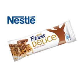 Barretta fitness al cioccolato - nestlè - monoporzione da 23,5 gr