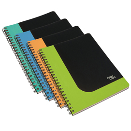 Blocco spiralato business class - a4 - quadretti 5 mm - 80 gr - 100 fogli - blasetti