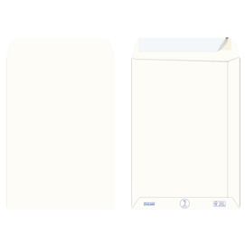 Buste a sacco - carta riciclata - senza finestra - 229x324 mm - senza finestra - 100 gr - pigna - conf. 500 pezzi