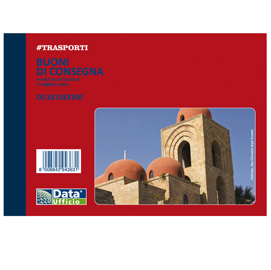 Blocco buoni di consegna - 11,5x16,5cm - 33/33/33 copie autoric. - du161583300 - data ufficio