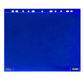 Buste forate per supporti magnetici ad anelli - a4 - blu - tarifold - conf. 5 pezzi