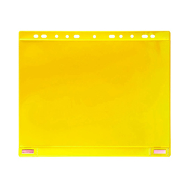 Buste forate per supporti magnetici ad anelli - a4 - giallo - tarifold - conf. 5 pezzi