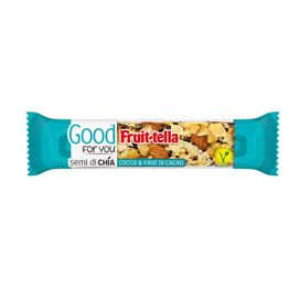 Barretta good for you - di frutta secca - cocco e fave di cacao - 36 gr - fruitella
