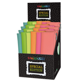 Bustina glam light 21x6cm colori assortiti lebez