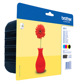 Brother - cartuccia - c/m/y/k - lc121valbp