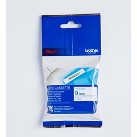 Brother - nastro -  blu/bianco - mk223 - 9mm x 8mt