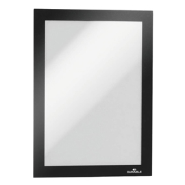 Cornice espositiva duraframe - a5 - 15 x 21 cm - nero - durable