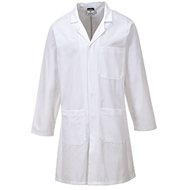 Camice da lavoro - maniche lunghe - unisex - taglia xl - bianco - portwest