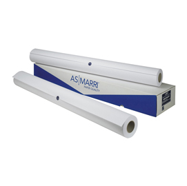 Carta inkjet plotter j.80s - 914 mm x 50 mt - 80 gr - opaca - bianco - as marri